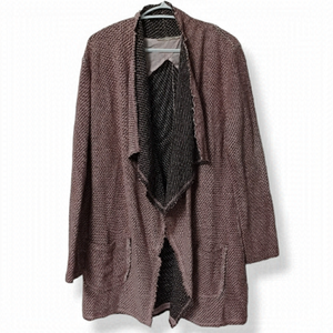 Betty Barclay open front long knit cardigan sweater